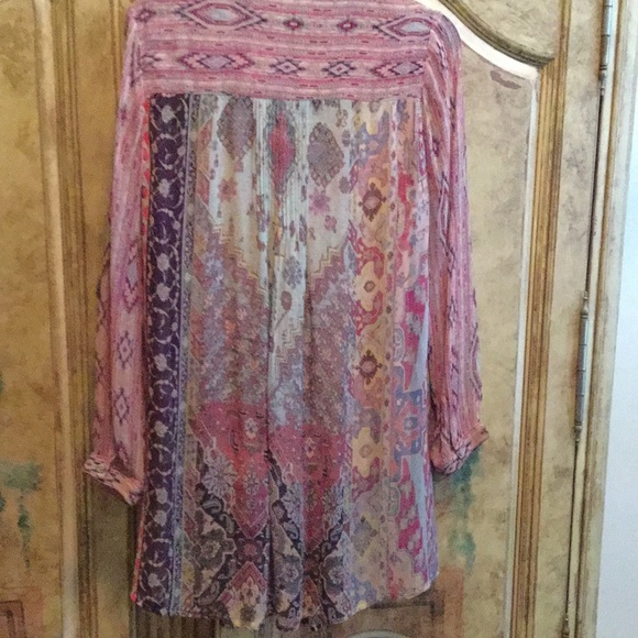 NWOT Soft Surroundings Southwestern Print Tunic - Picture 2 of 7